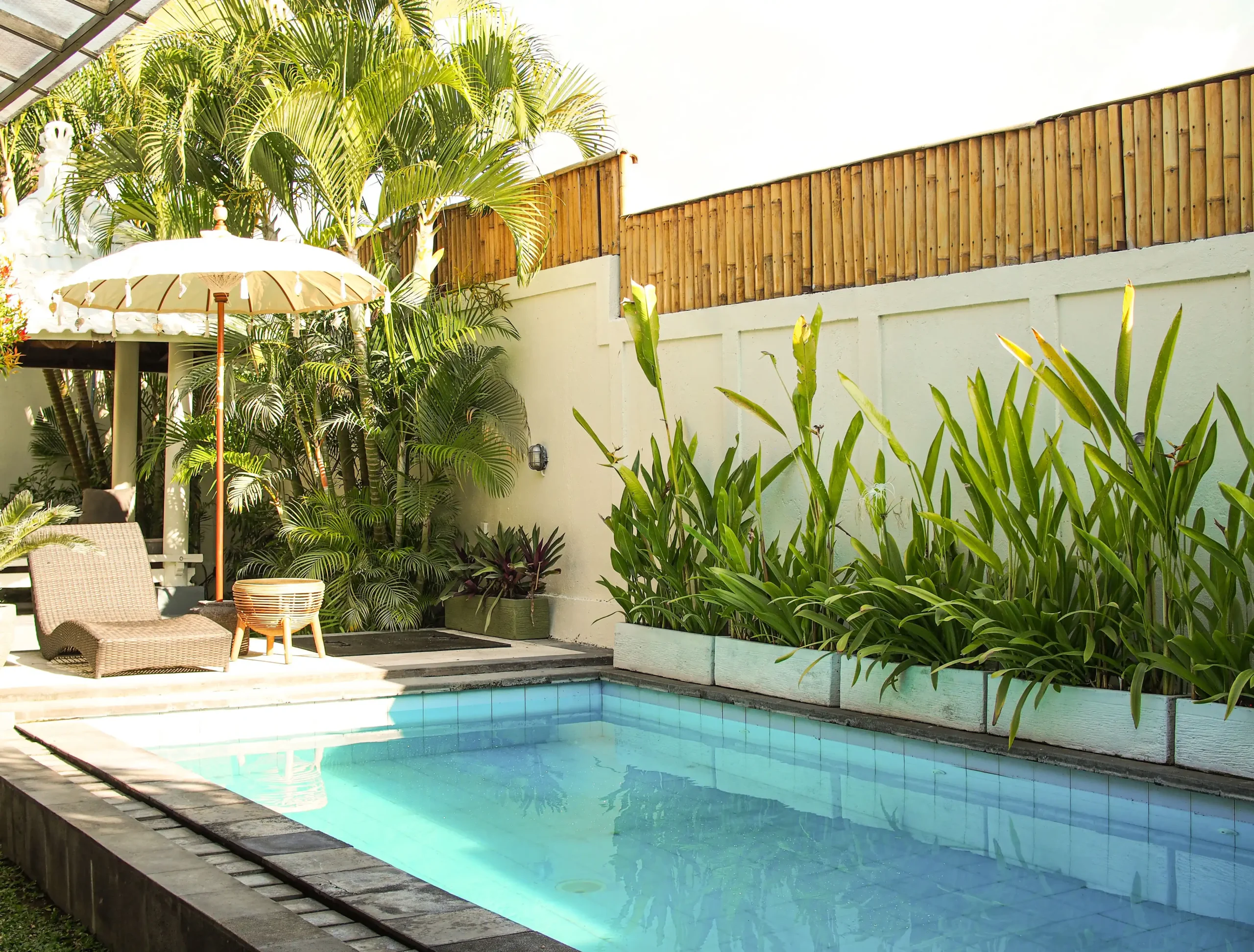 Tropical Kasbah - pool view