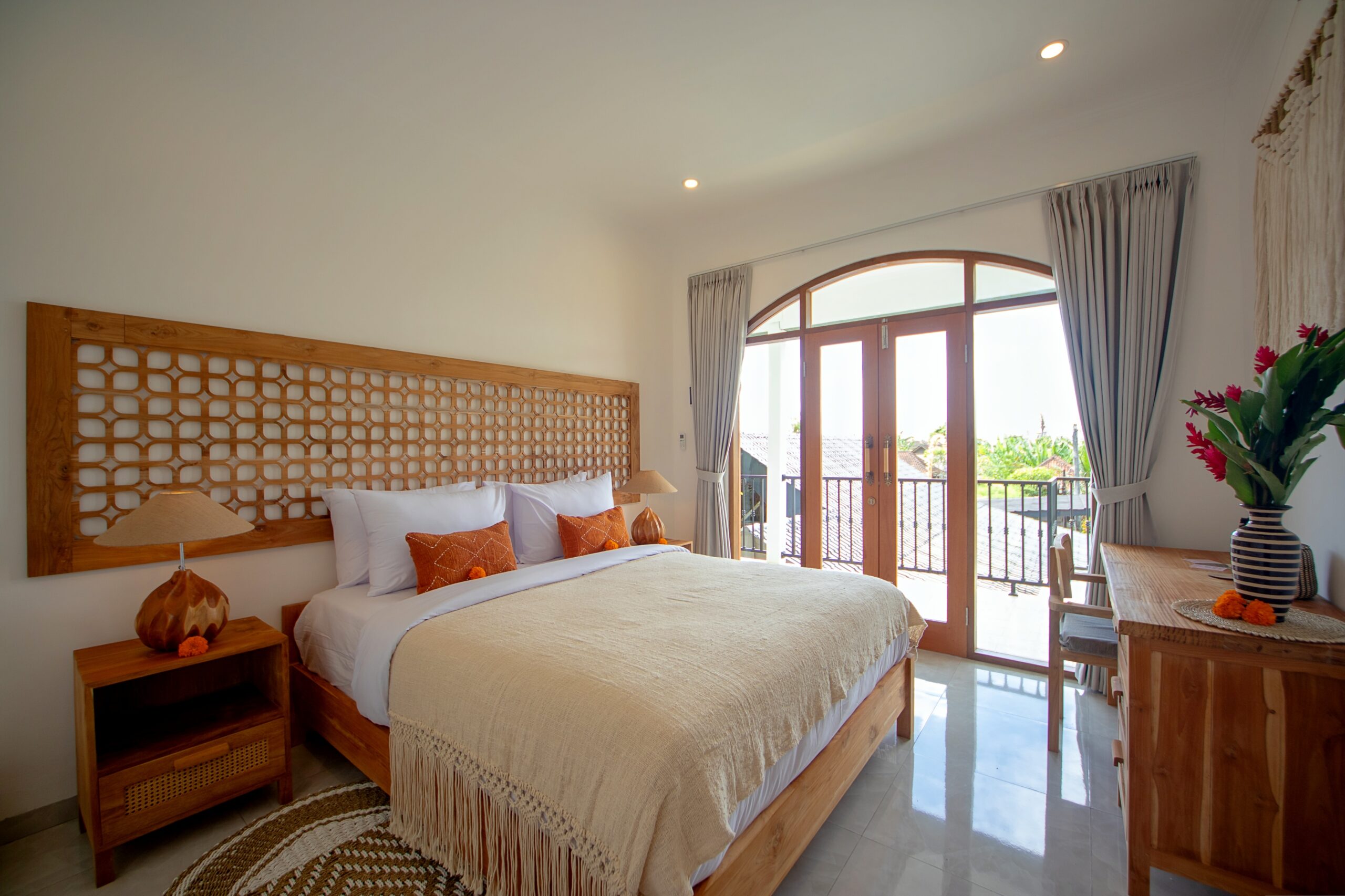 Tropical Kasbah - Private Room - Bedroom view